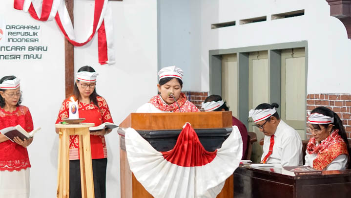 galeri, Ibadah HUT RI ke-79 di Gereja Pepanthan Kingkang, gereja kristen jawa, gkj, gkj baki, gereja kristen jawa baki, baki, sukoharjo, gkj klasis sukoharjo, klasis sukoharjo, klasis, sinode gkj, sinode 