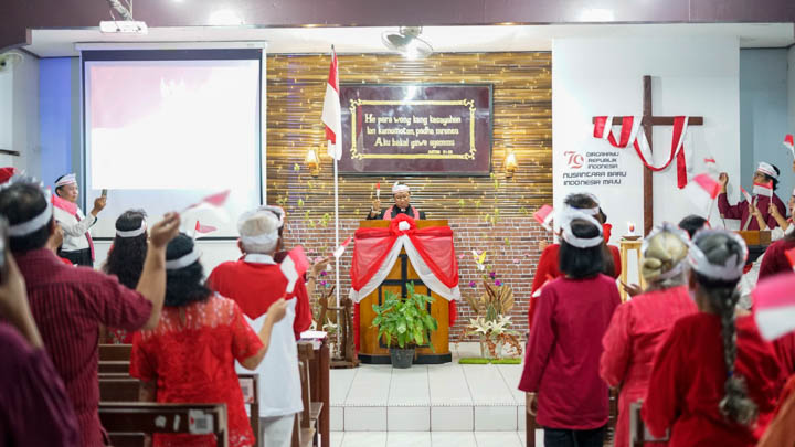 galeri, Ibadah HUT RI ke-79 di Gereja Pepanthan Kingkang, gereja kristen jawa, gkj, gkj baki, gereja kristen jawa baki, baki, sukoharjo, gkj klasis sukoharjo, klasis sukoharjo, klasis, sinode gkj, sinode 