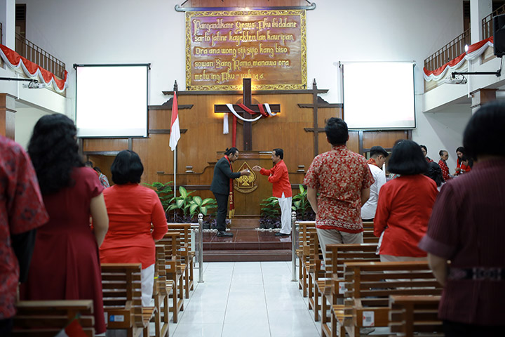 galeri, Ibadah HUT RI ke - 79 di Gereja Induk GKJ BAKI, gereja kristen jawa, gkj, gkj baki, gereja kristen jawa baki, baki, sukoharjo, gkj klasis sukoharjo, klasis sukoharjo, klasis, sinode gkj, sinode 