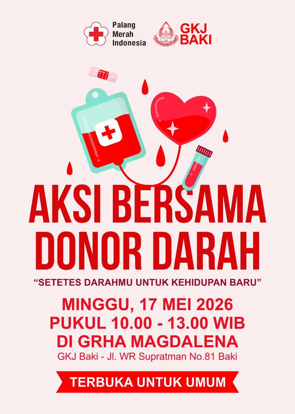 Donor Darah GKJ Baki, gereja kristen jawa, gkj, gkj baki, gereja kristen jawa baki, baki, sukoharjo, gkj klasis sukoharjo, klasis sukoharjo, klasis, sinode gkj, sinode 