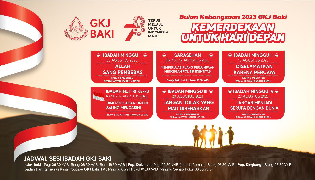 Kegiatan Bulan Kebangsaan GKJ Baki 2023