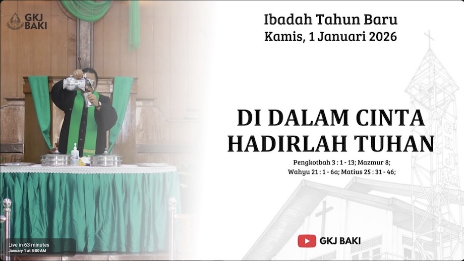 237-ibadah-tahun-baru-2026-didalam-cinta-hadirlah-tuhan, Renungan Khusus, gereja kristen jawa, gkj, gkj baki, gereja kristen jawa baki, baki, sukoharjo, gkj klasis sukoharjo, klasis sukoharjo, klasis, sinode gkj, sinode 