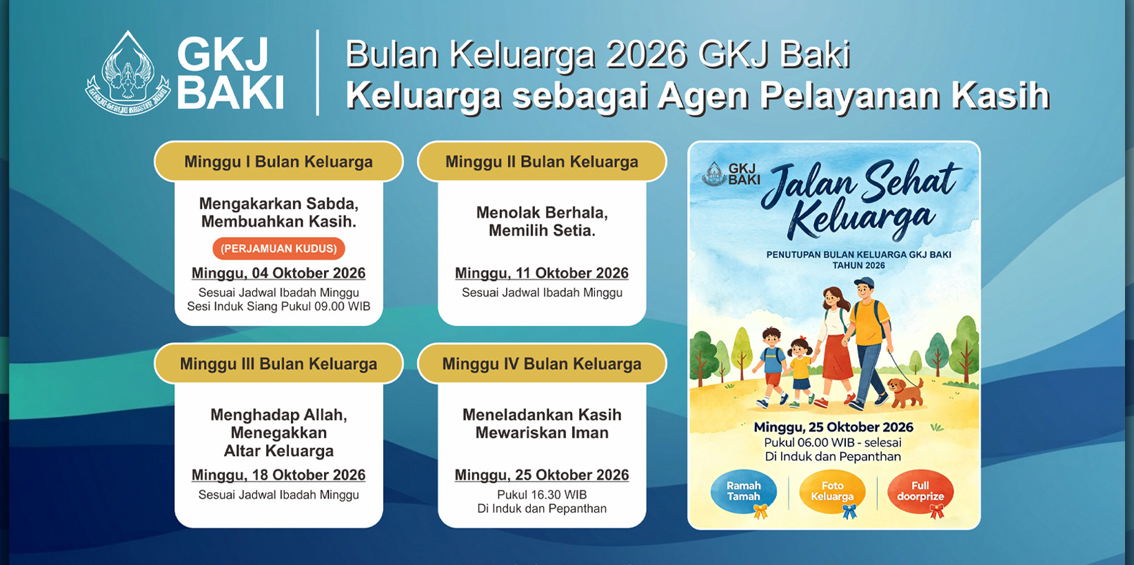 Bulan Keluarga GKJ Baki Tahun 2026, gereja kristen jawa, gkj, gkj baki, gereja kristen jawa baki, baki, sukoharjo, gkj klasis sukoharjo, klasis sukoharjo, klasis, sinode gkj, sinode 
