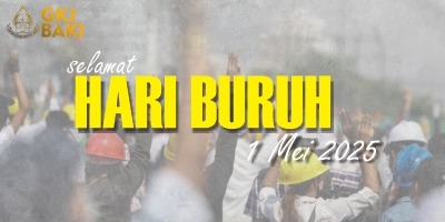 warta jemaat, Selamat Hari Buruh Internasional, gereja kristen jawa, gkj, gkj baki, gereja kristen jawa baki, baki, sukoharjo, gkj klasis sukoharjo, klasis sukoharjo, klasis, sinode gkj, sinode 