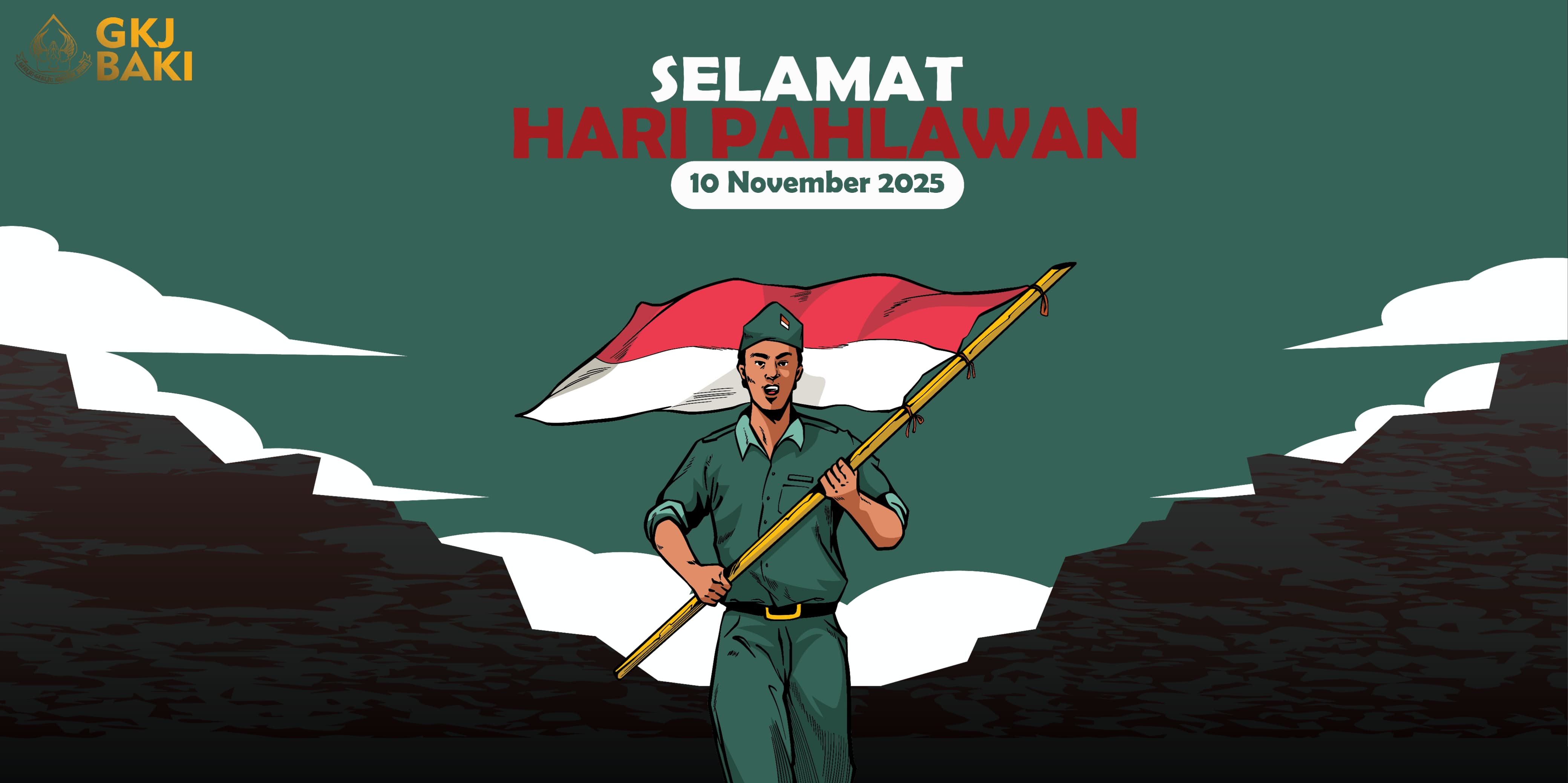 Memperingati Hari Pahlawan Nasional 2025, gereja kristen jawa, gkj, gkj baki, gereja kristen jawa baki, baki, sukoharjo, gkj klasis sukoharjo, klasis sukoharjo, klasis, sinode gkj, sinode 